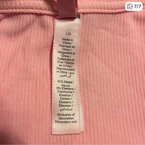 NWT Skims Soft Lounge Zip Up Hoodie in Bubblegum Pink - Picture 5 of 6